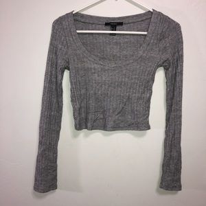 Long sleeve crop too